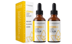 Concentrated Naturals Vitamin C 100% Serum (1- or 2-Pack)