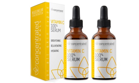 Concentrated Naturals Vitamin C 100% Serum (1- Or 2-Pack) 1 Fl. Oz. All Skin Types