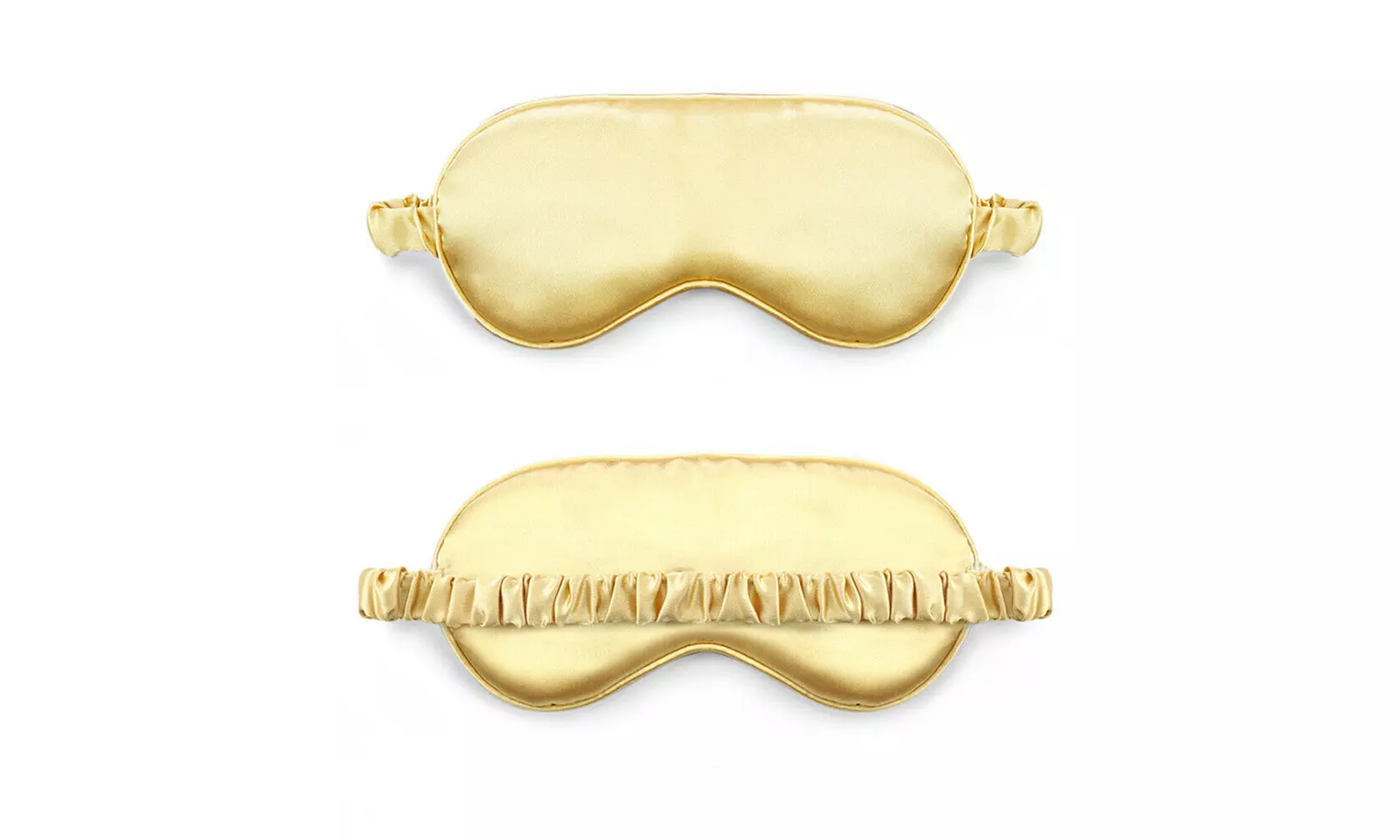 Double-sided Satin Silky travel Sleep Eye Mask Cover Padded Blindfold Smooth