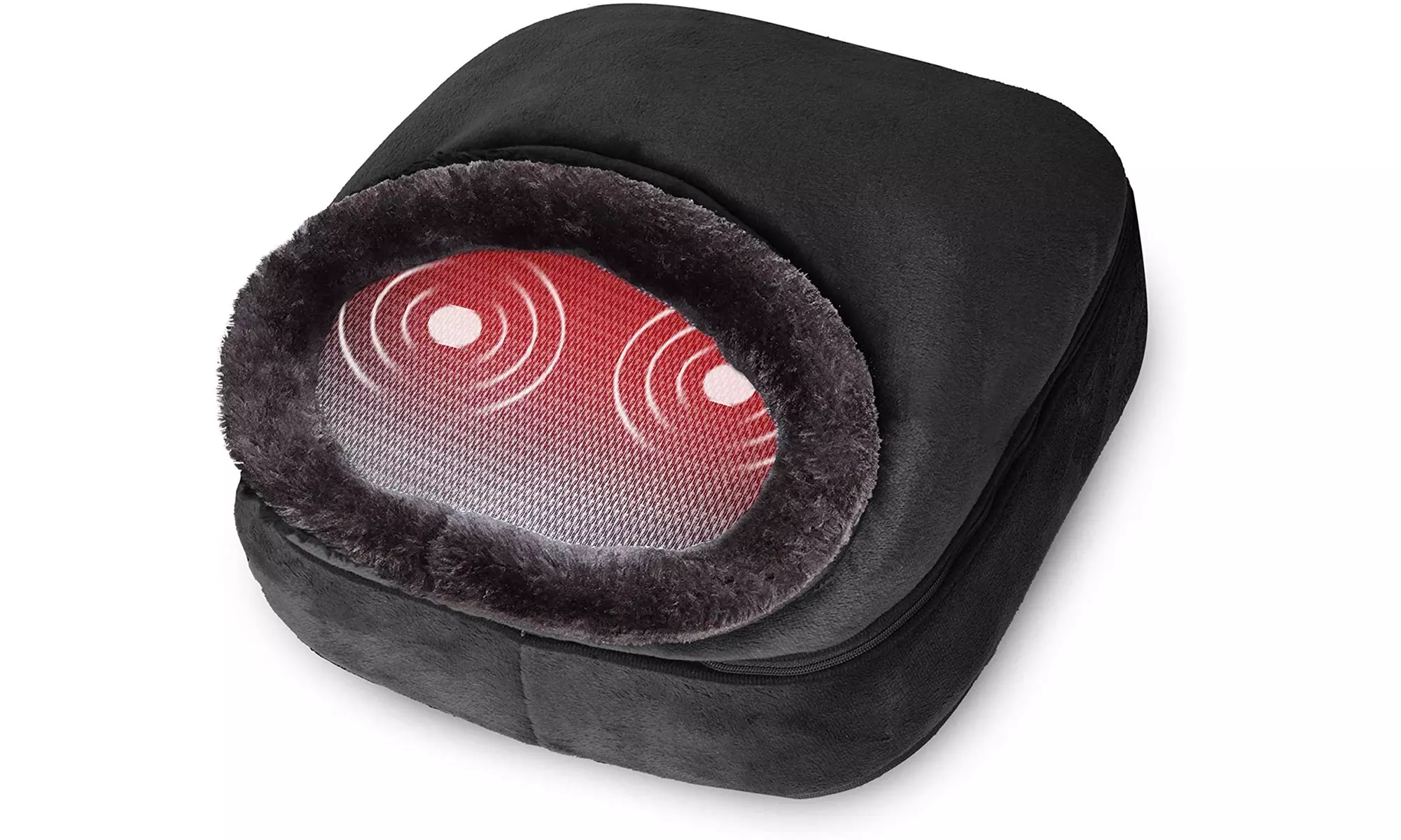 snailax vibration foot massager Shiatsu Foot Massager with Heat, Snailax Soothing Foot Warmer for Blood Circulation Gifts