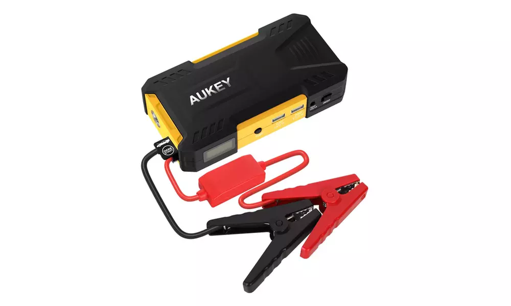 Aukey 16500mAh 600A Peak Car Jump Starter Battery Charger Portable Power Bank - Primary Image