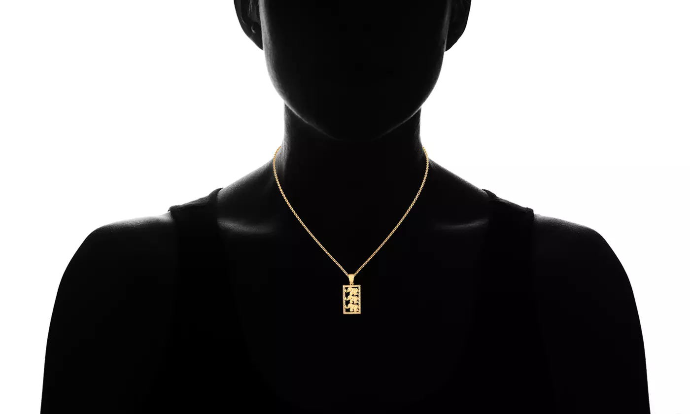 Women's 18K Gold Plated Pendant Necklaces By Euphir