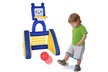 2-in-1 Children's Inflatable Basketball Football Rack For Kids' Entertainment - Second Medium