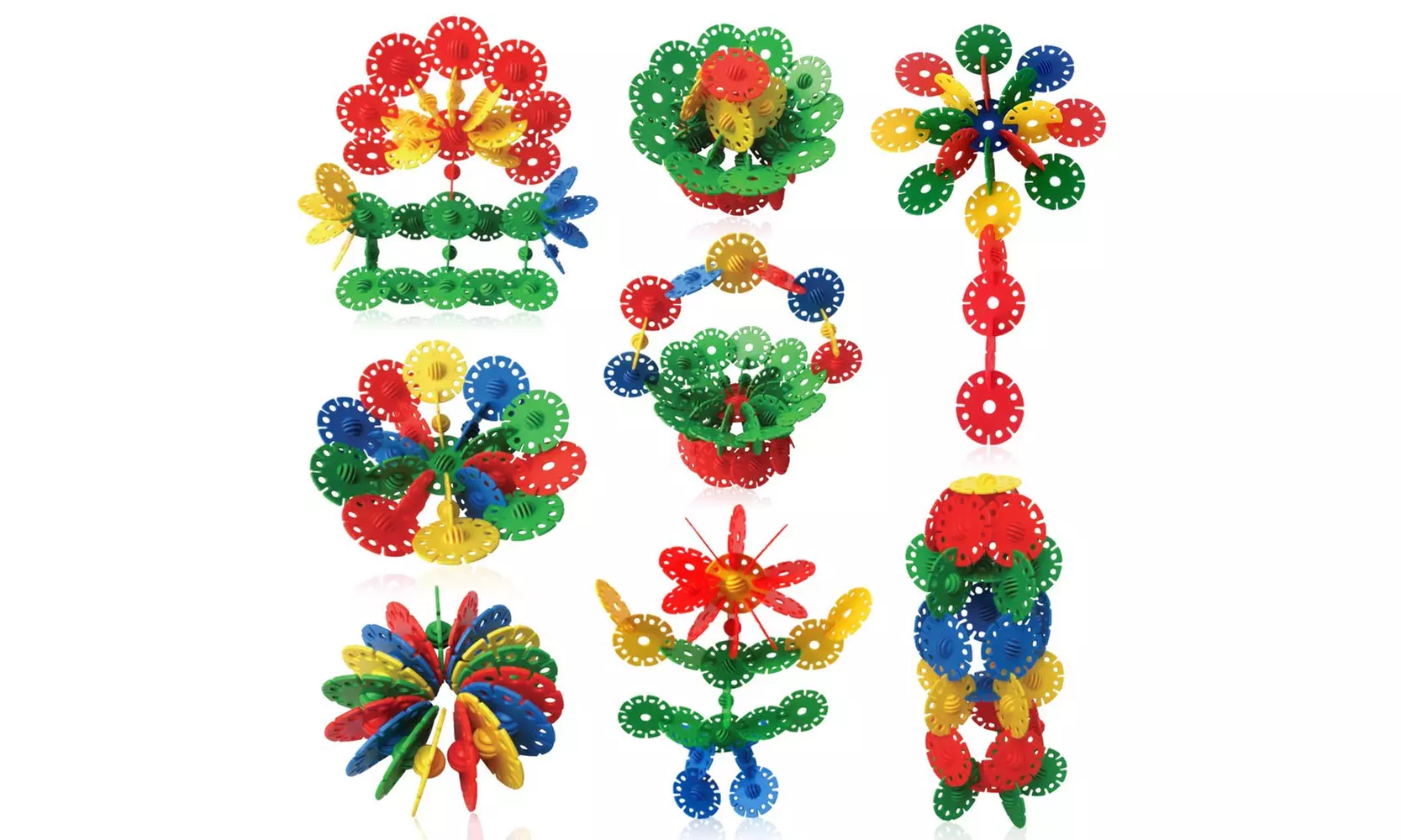 3 Bees & Me Jumbo Flakes Building Toys for Toddlers & Preschool Kids - Primary Image