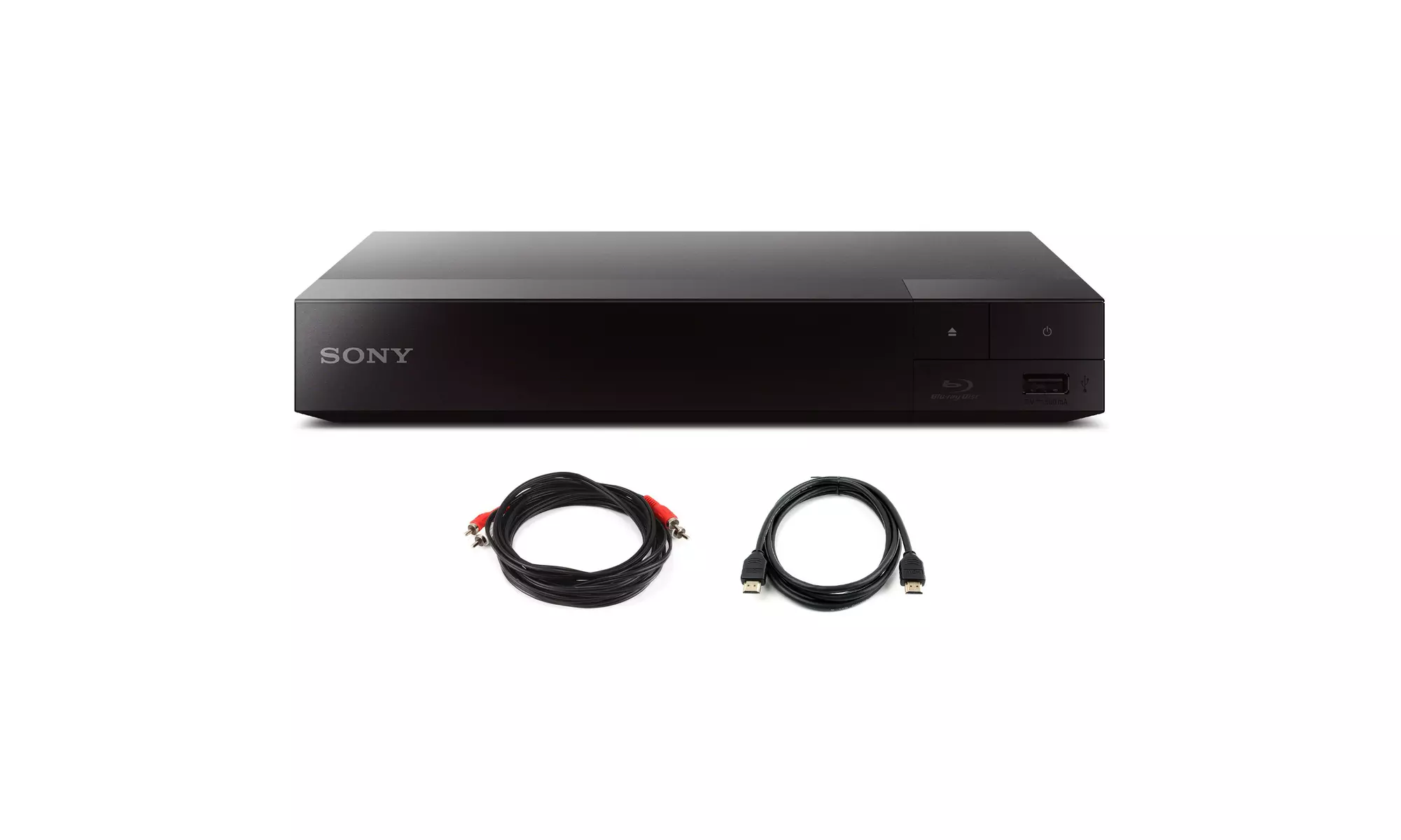 Sony BDPS3700 Streaming Blu-Ray Player with WiFi (2016) plus Two Cable Bundle - Primary Image