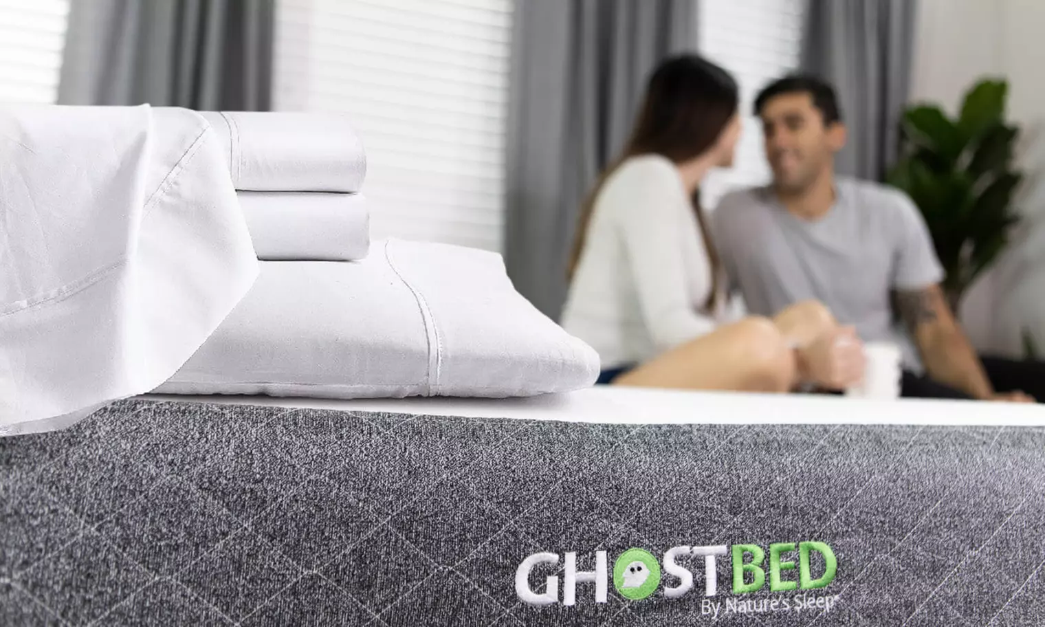 GhostBed Supima Cotton and Tencel Luxury Sheet Set - Primary Image