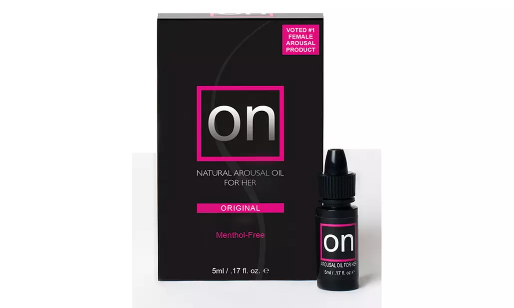 Sensuva On For Her Arousal Oil Original Large Box - 5 Ml Bottle - Primary Image