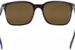 Maui Jim Men's Polarized Wild Coast H756-26C Brown Square Sunglasses - Second Medium