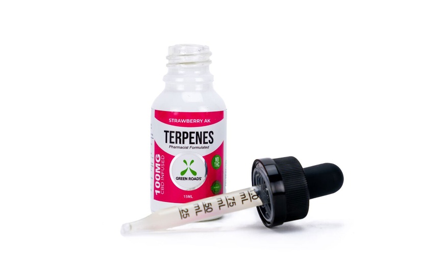 Image 1: Green Roads CBD Terpenes Strawberry AK