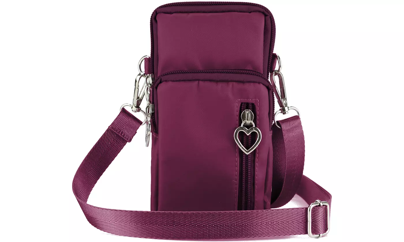 Small Cell Phone Purse  Bag Cross Body Wristlets Strap Wallet Pouch