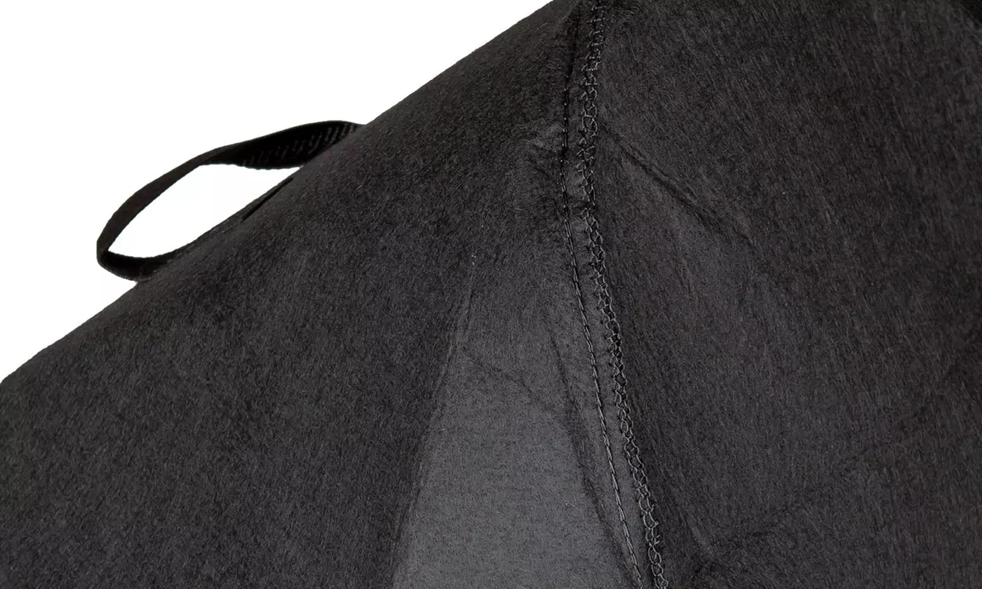 5-Pack Black Grow Bags Aeration Fabric Fabric Planter Root Growing Pots