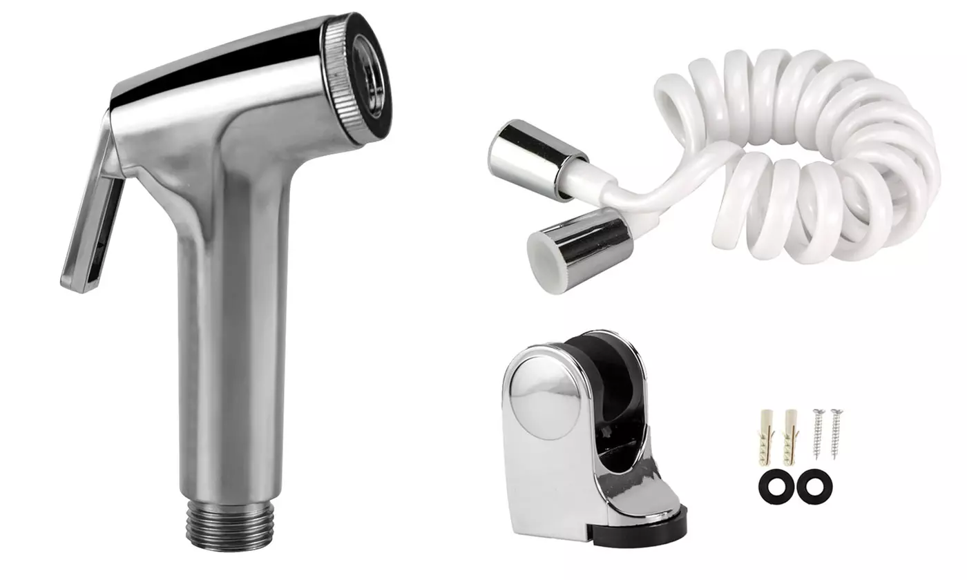 Faucet Hand Held Shower Sprayer Set Shower Head for Toilet Bidet - Primary Image