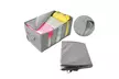 Foldable Storage Bag 3 Sections Perfect For Clothes Blankets Bedrooms etc. - Second Medium