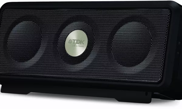 TDK A33 weatherproof bluetooth speaker/usb bank works NEW on sale BATTERY installed LOUD