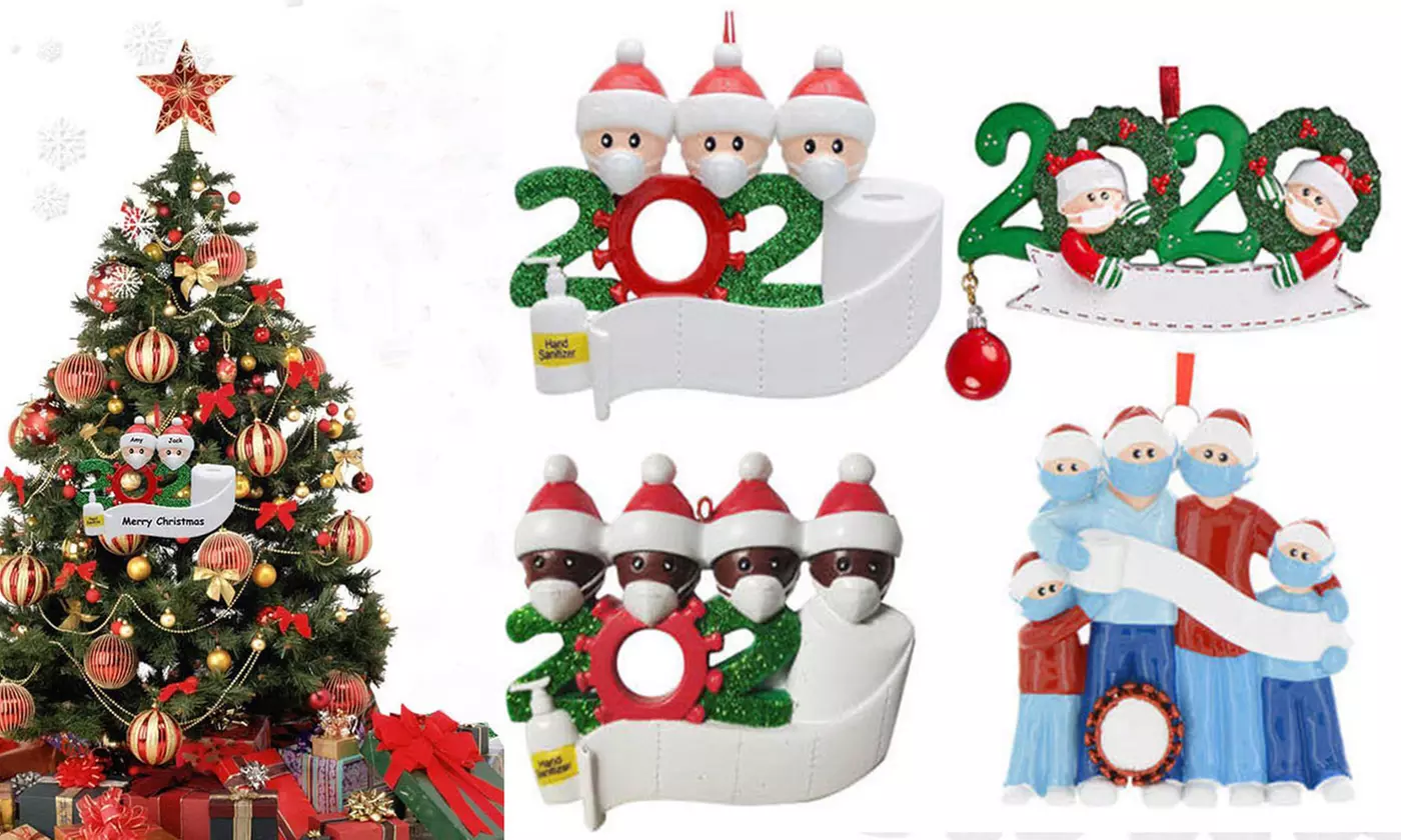 DIY Personalized Ornament 2020 Christmas Holiday Decorations - Primary Image