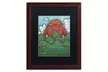 Craig Snodgrass 'Valley-Invader' Matted Wood Framed Art - Second Medium