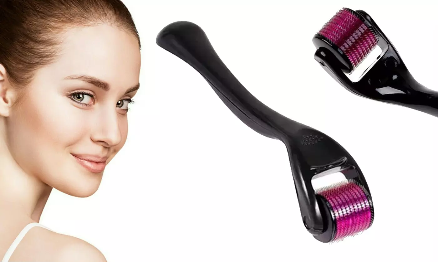 540 Micro Needle Derma Skin Roller Anti-aging Deep Scars Acne - Primary Image