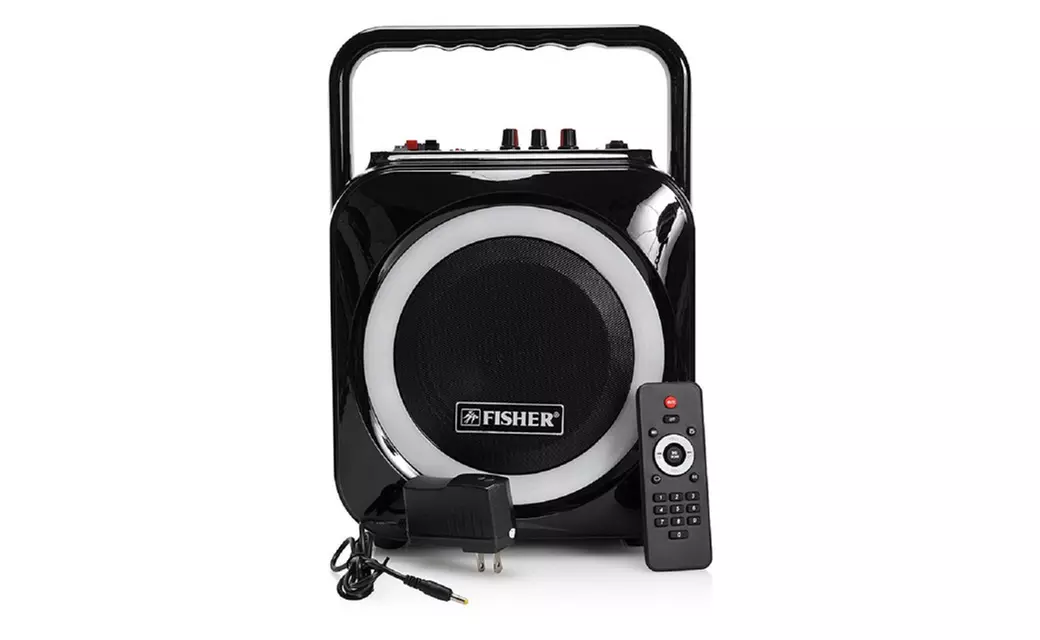 Fisher FBX440 Party Jam Wireless Studio System w/ USB Input & FM Radio - Primary Image