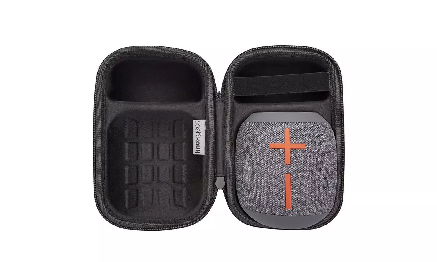 Ultimate Ears WONDERBOOM 2 Bluetooth Ice Gray Speaker and Knox Gear Padded Case - Primary Image