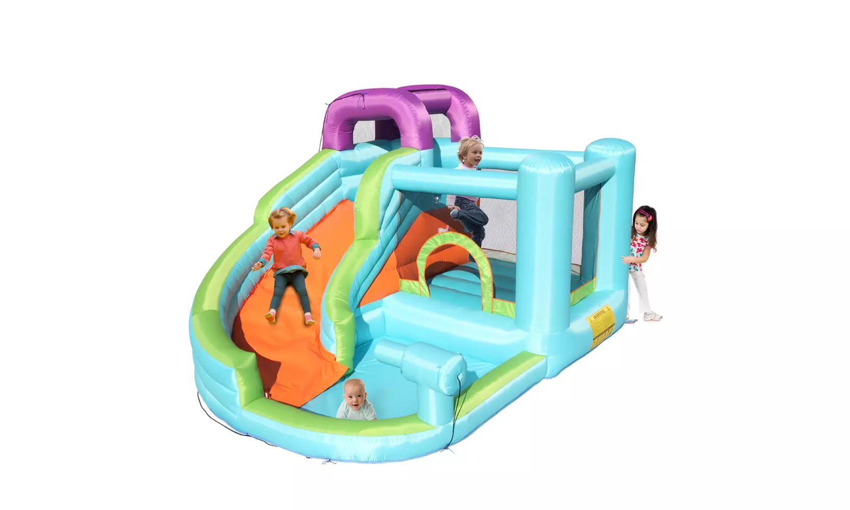 New Inflatable Bounce House Slide Bouncer with Pool Area - Second Medium