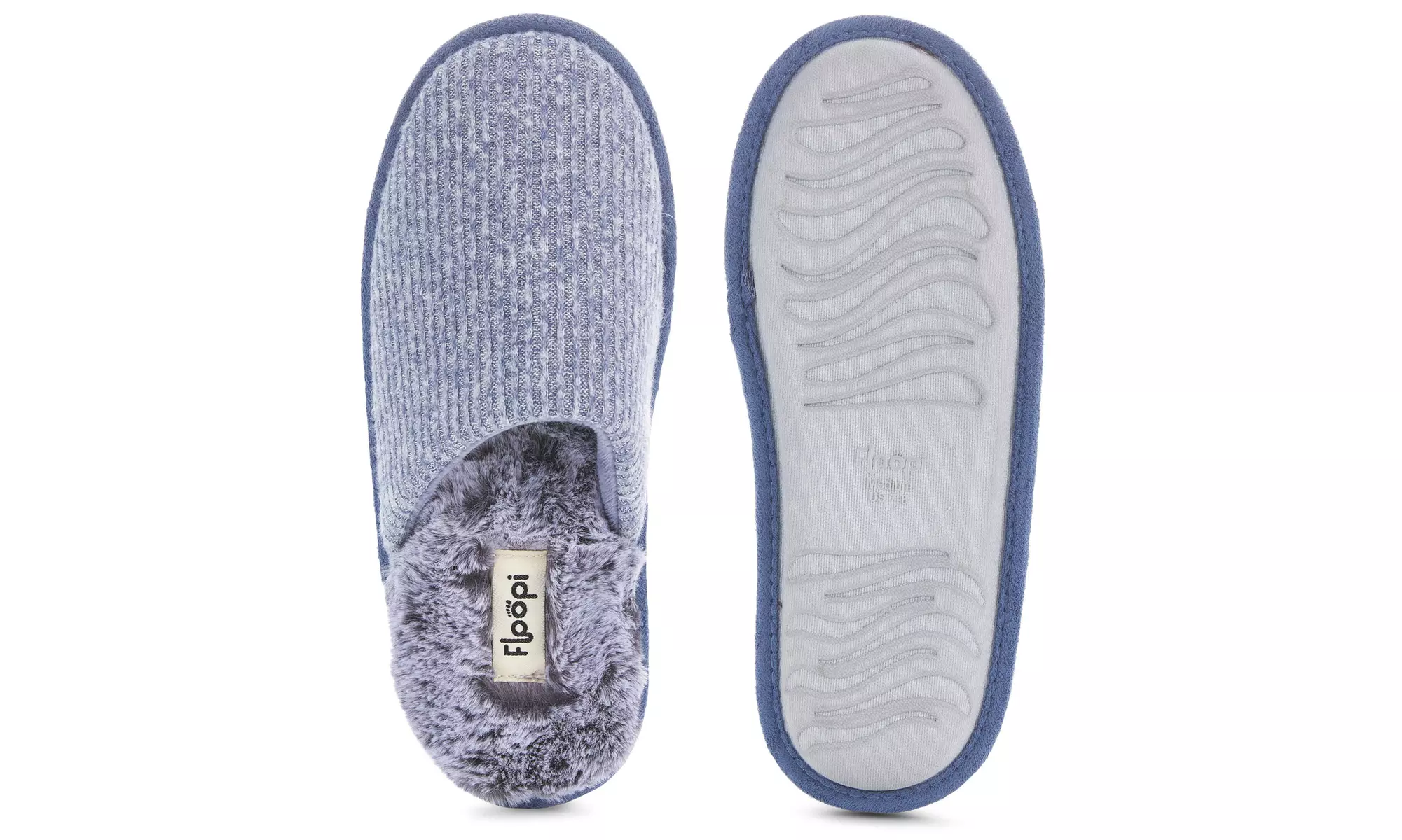 Floopi Women's Aurora Knit Scuff Slippers