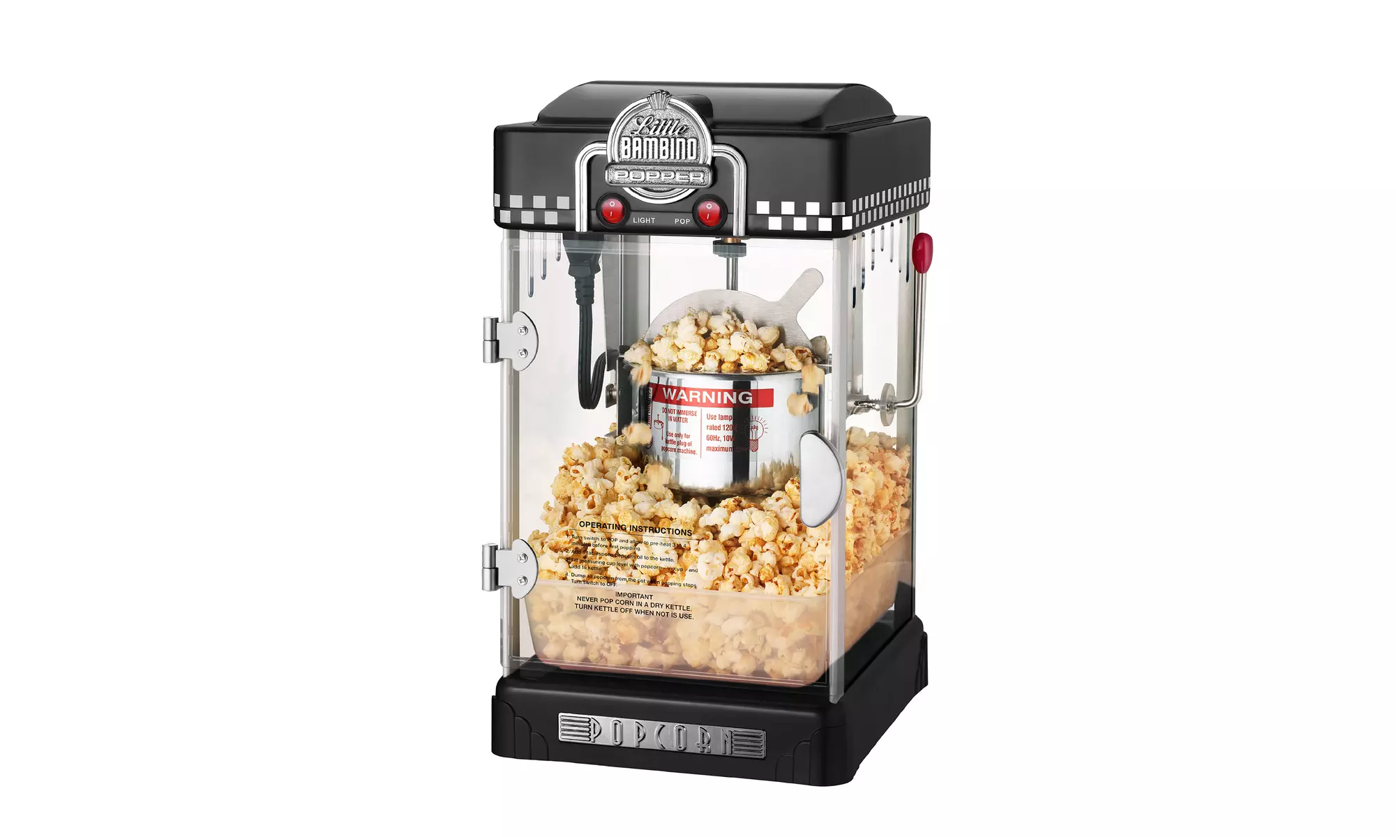 Little Bambino Table Top Retro Machine Popcorn Popper 2.5oz - Primary Image