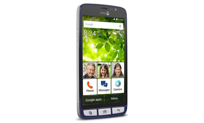 Doro 824 8GB GSM 4G LTE Senior Friendly Phone w/ 8MP Camera | Groupon