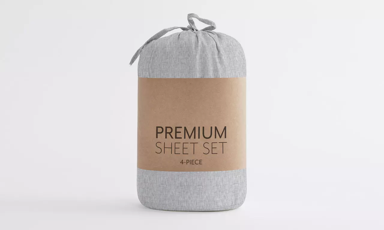 Home Collection Premium Ultra Soft Pattern 4 Piece Bed Sheets Set