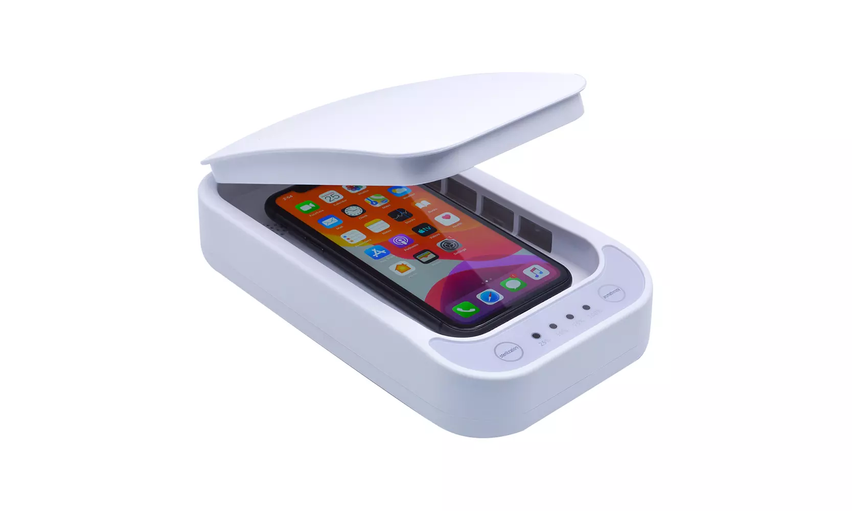 Waloo 2-in-1 UV Light Sanitizer with Wireless Charging & Aromatherapy - Image 3