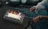 NewHome Tabletop Ethanol Fire Pit with Roasting Sticks for Indoor/Outdoor