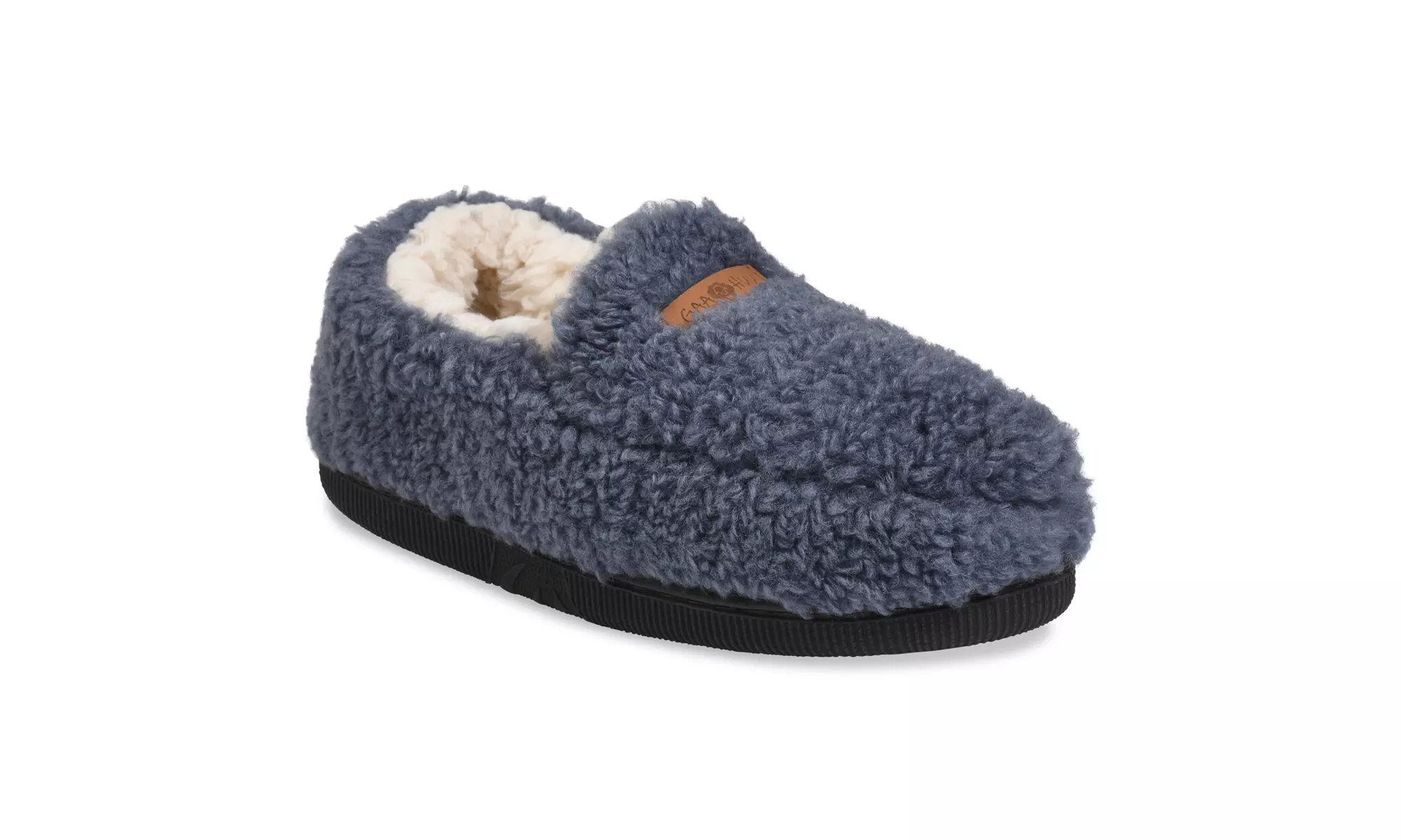 Gaahuu Women's Berber Moccasin Slipper with Faux Shearling Lining - Second Medium