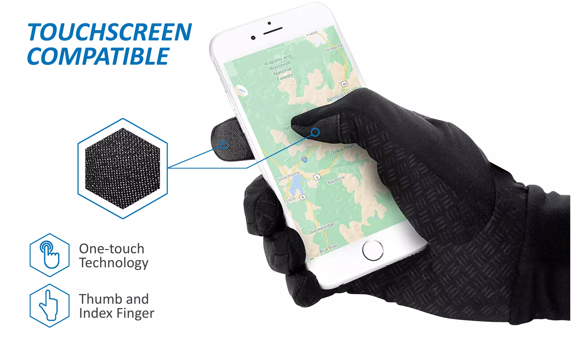 Thermal Winter Touch Screen Running Gloves