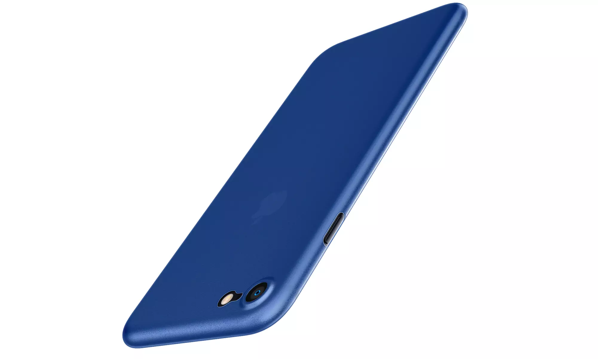 Ultra Slim Matte Hard Case for iPhone 8/7/SE 3/2, Camera Lens Cover Protection