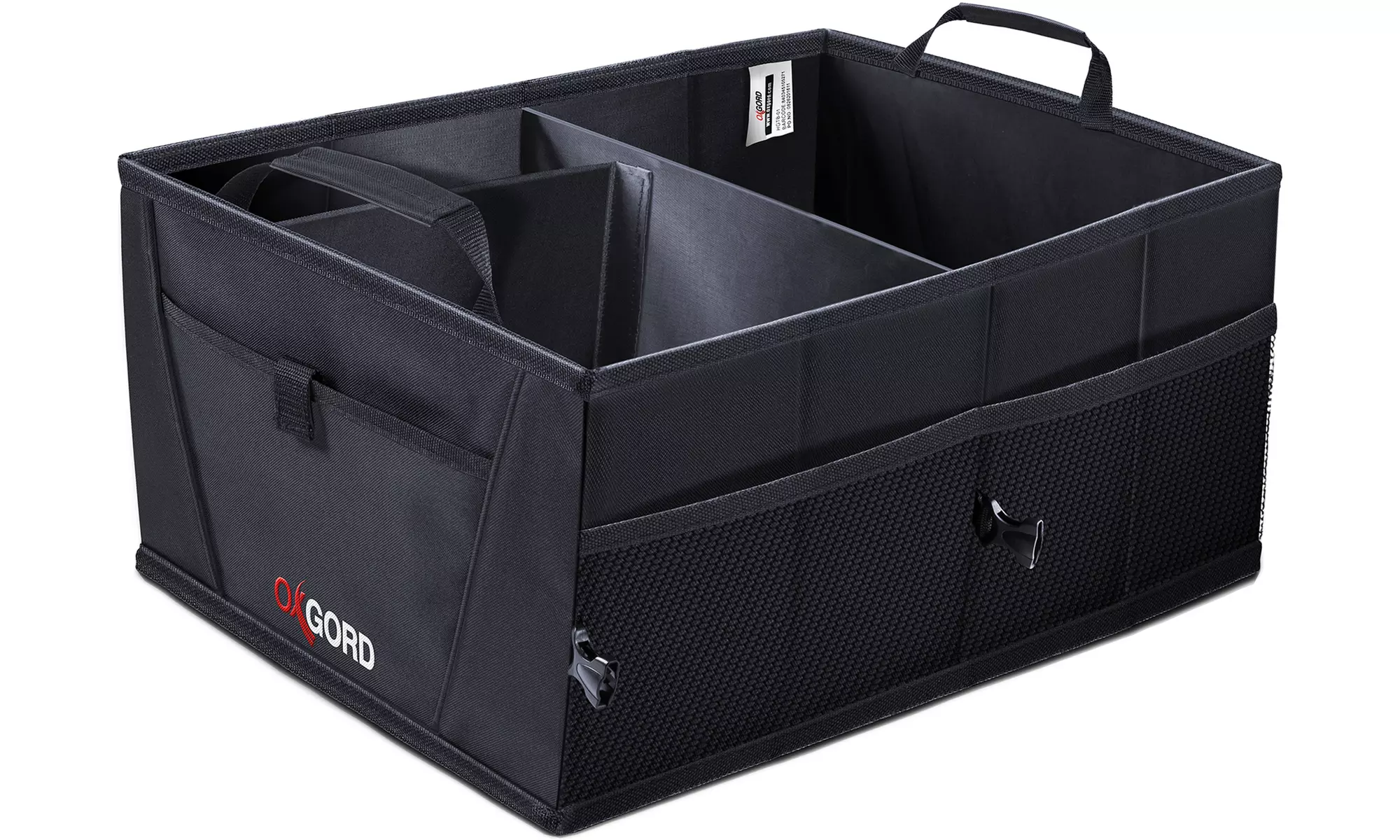 Oxgord Trunk Storage Organizer with Pockets-Portable/Heavy Duty(21" x 15" x 10") - Primary Image