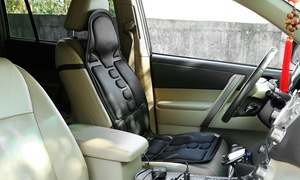 iMounTEK 12V Heated Vibration Massage Car Seat Cushion with Remote Control