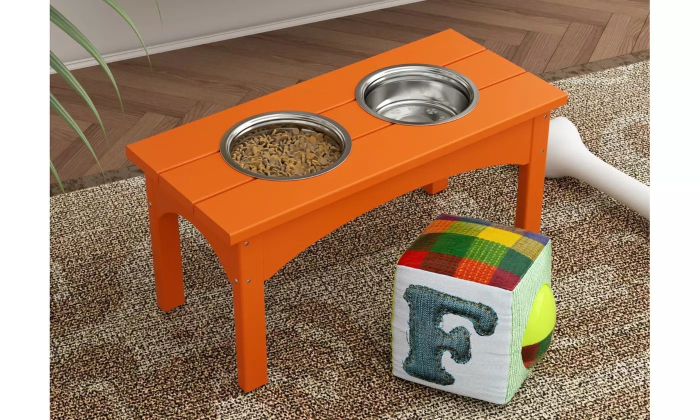 Adirondack Elevated Pet Feeder