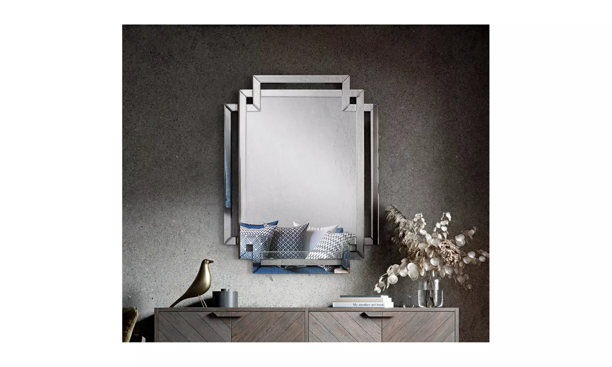 Alina Beveled Rectangular Wall Mirror - Primary Image