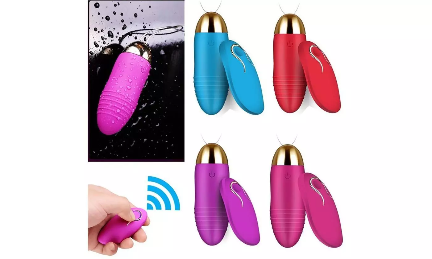 Wireless Remote Control Vibrating Egg Bullet Vibrator Massager Adult Sex Toy - Primary Image
