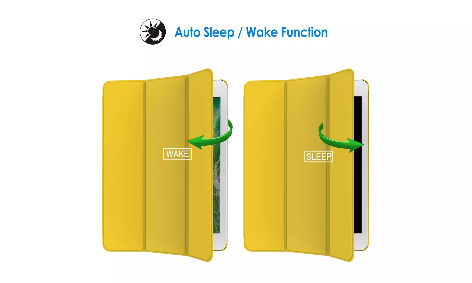JETech Case for iPad Mini 4, Smart Cover with Auto Sleep/Wake
