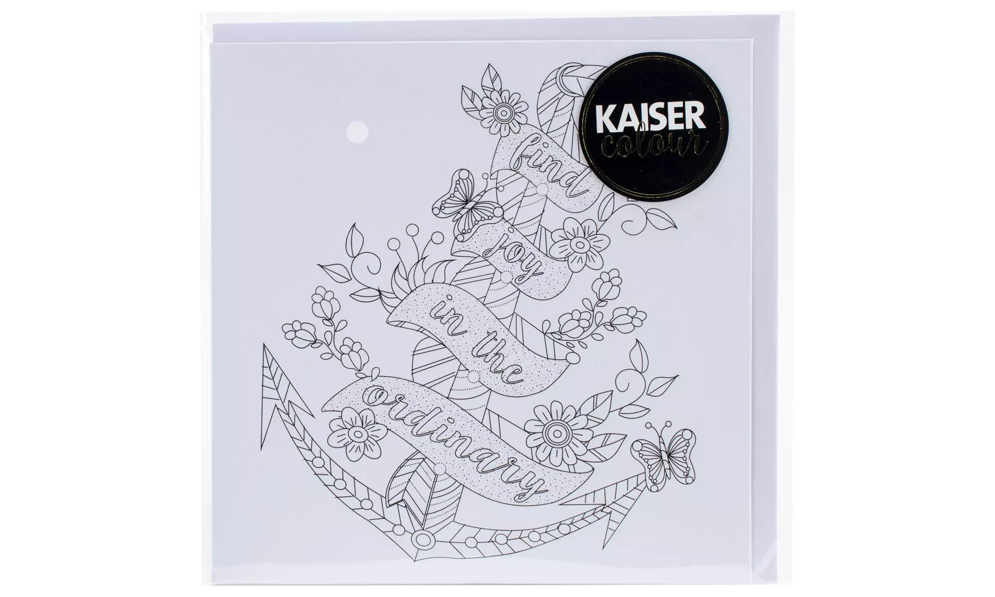 Kaiser Craft Kaiser Colour Gift Card with Envelope Anchor - Second Medium