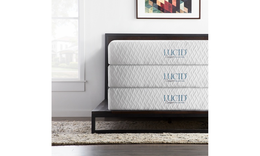 lucid comfort collection 10 gel foam mattress