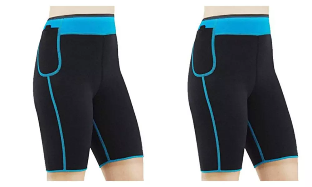 Women's Anti Cellulite Hot neoprene Weight Loss Shorts  - Primary Image