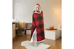 Luxury Super Soft Hoodie Sherpa-Lined Throw Blanket - Second Medium
