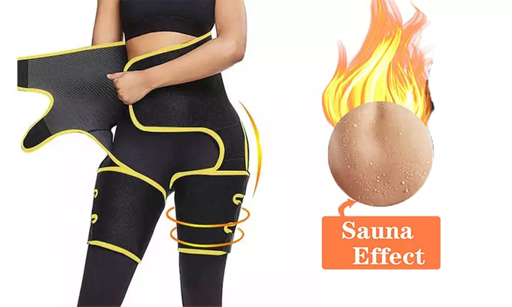 3-in-1 Waist Traine Hip Lift Enhancer Thigh Shaper Winter At Home Exercise - Primary Image