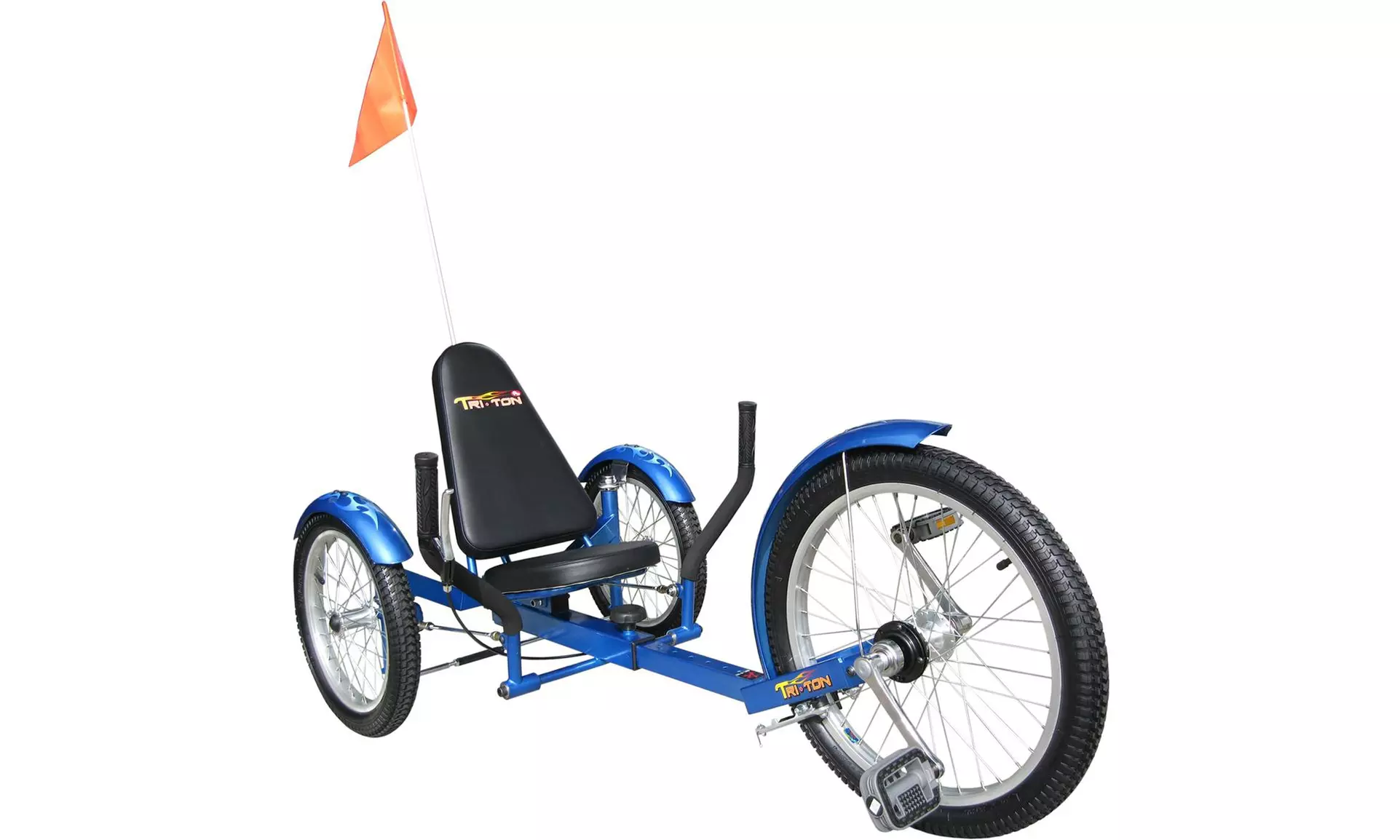 Triton Pro Tri-501BL Ultimate Three-Wheeled Cruiser - Blue - Primary Image