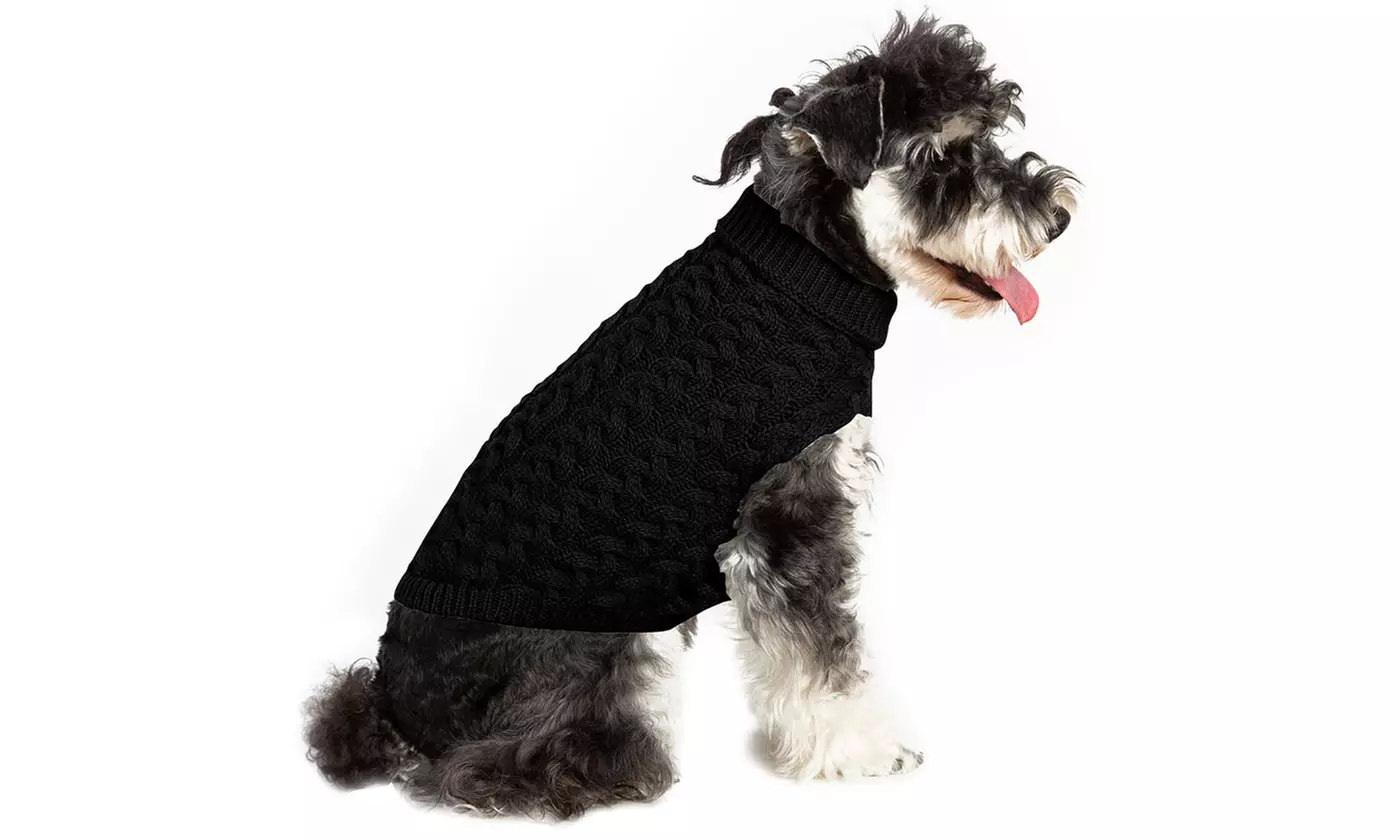 Pet Dog Warm Jumper Knit Sweater Clothes Puppy Cat Knitwear Costume Coat Apparel