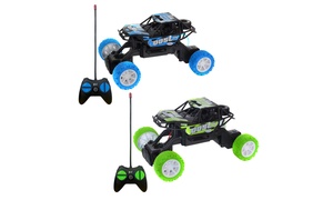 Zummy Cross Country LED Light Remote Control Stunt RC Car