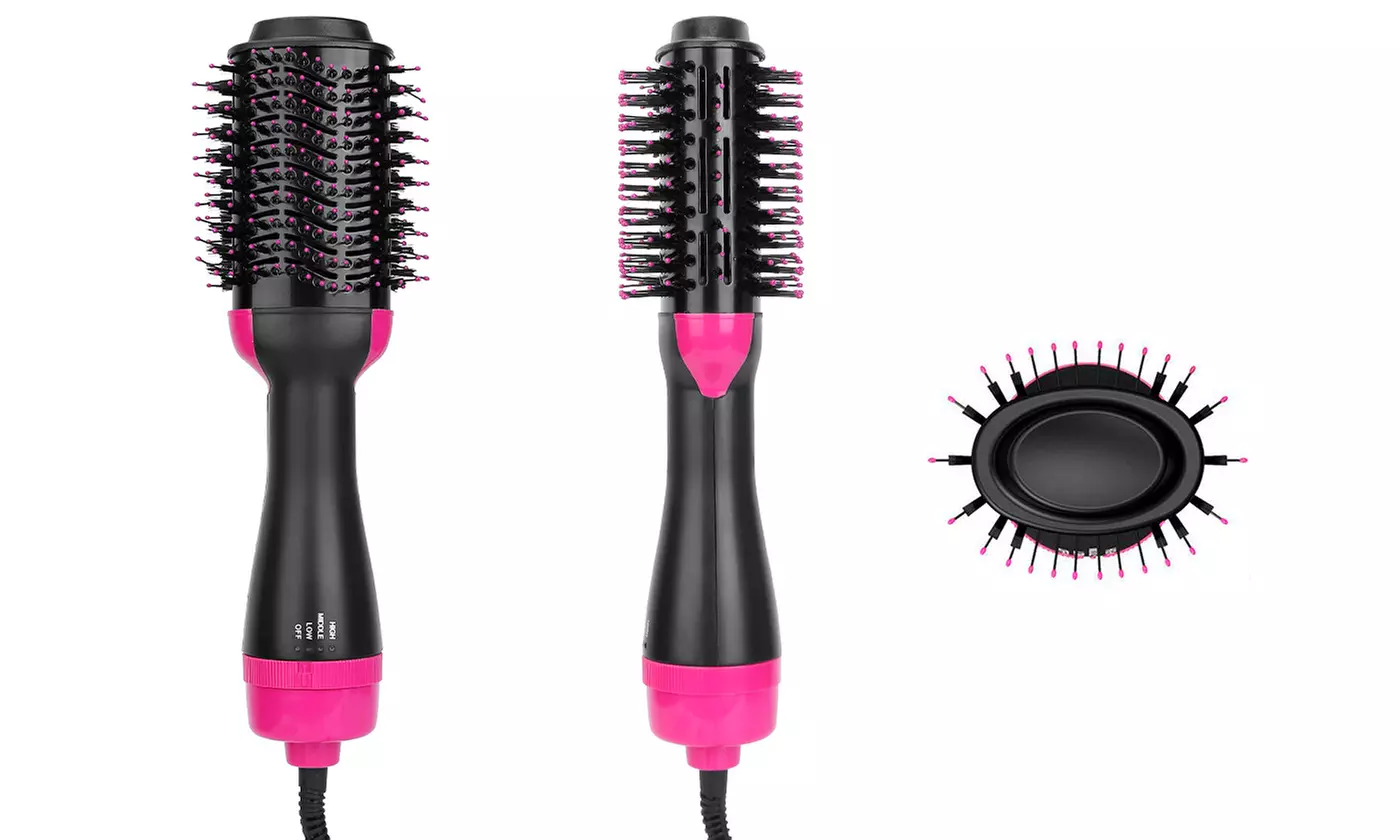 iMounTEK 4-in-1 One Step Hot Air Hair Dryer Brush and Volumizer Comb for Styling
