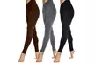 Angelina Full Length Seamless Layering Leggings (3-Pack or 6-Pack) - Second Medium