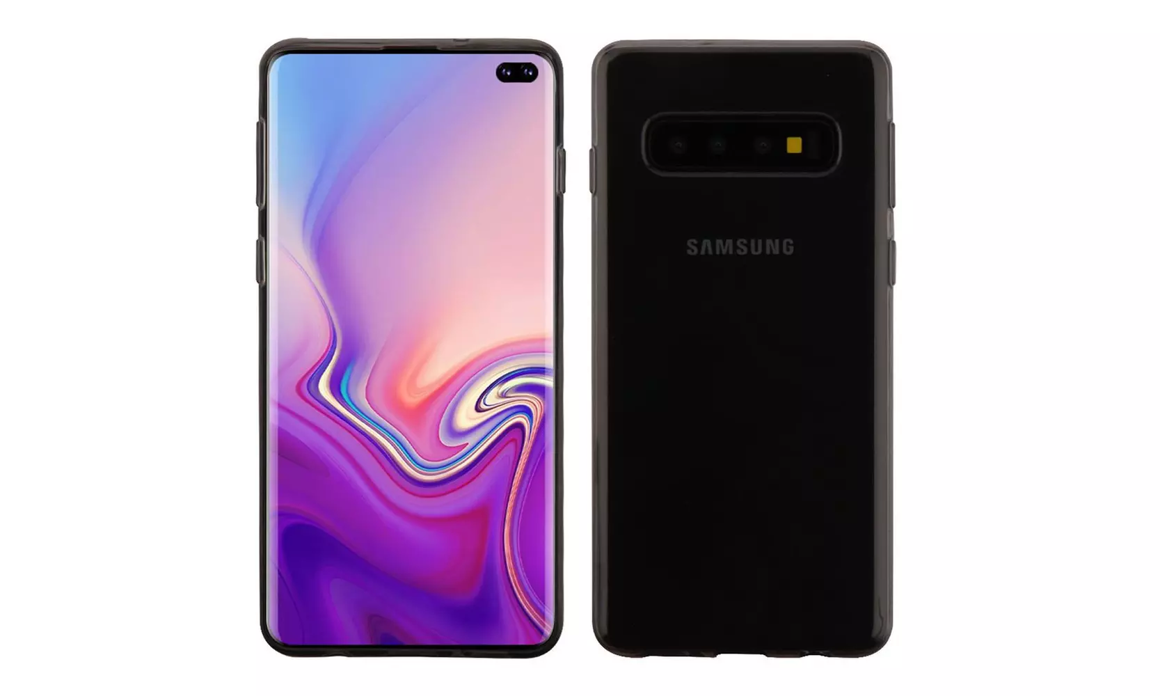 For Samsung Galaxy S10/S10 Plus Clear Transparent Case Cover - Primary Image